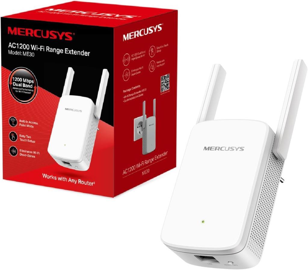 Mercusys ME30 1200 Mbps Wifi Güçlendirici - Teşhir