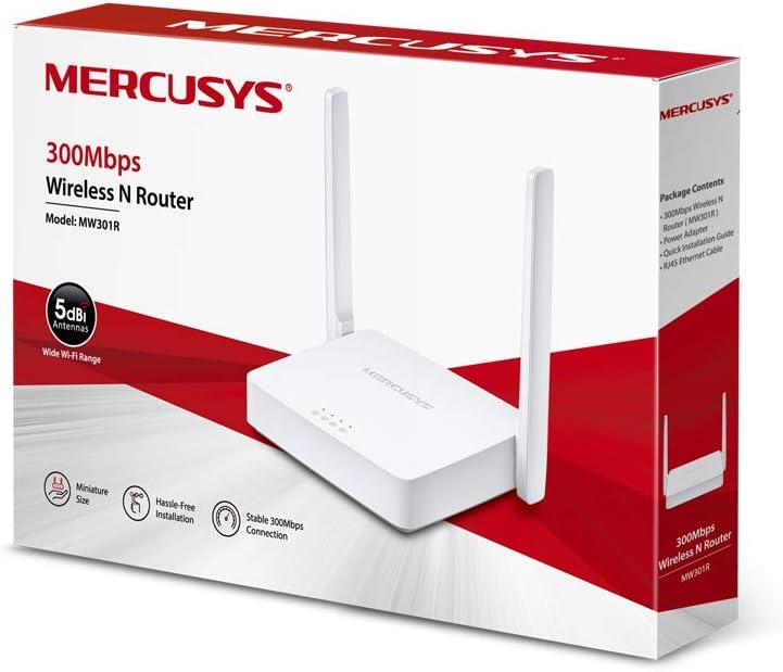 Mercusys MW301R 2 Port 300 Mbps Router Teşhir