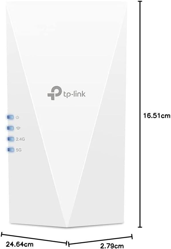 TP-Link RE600X 1800 Mbps Wifi Güçlendirici Outlet