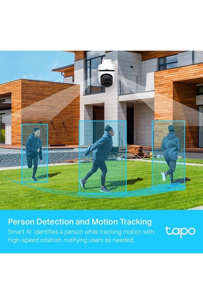 TP-Link Tapo C500 Full HD 360 Derece Gece Görüşlü IP Wi-Fi Güvenlik Kamerası