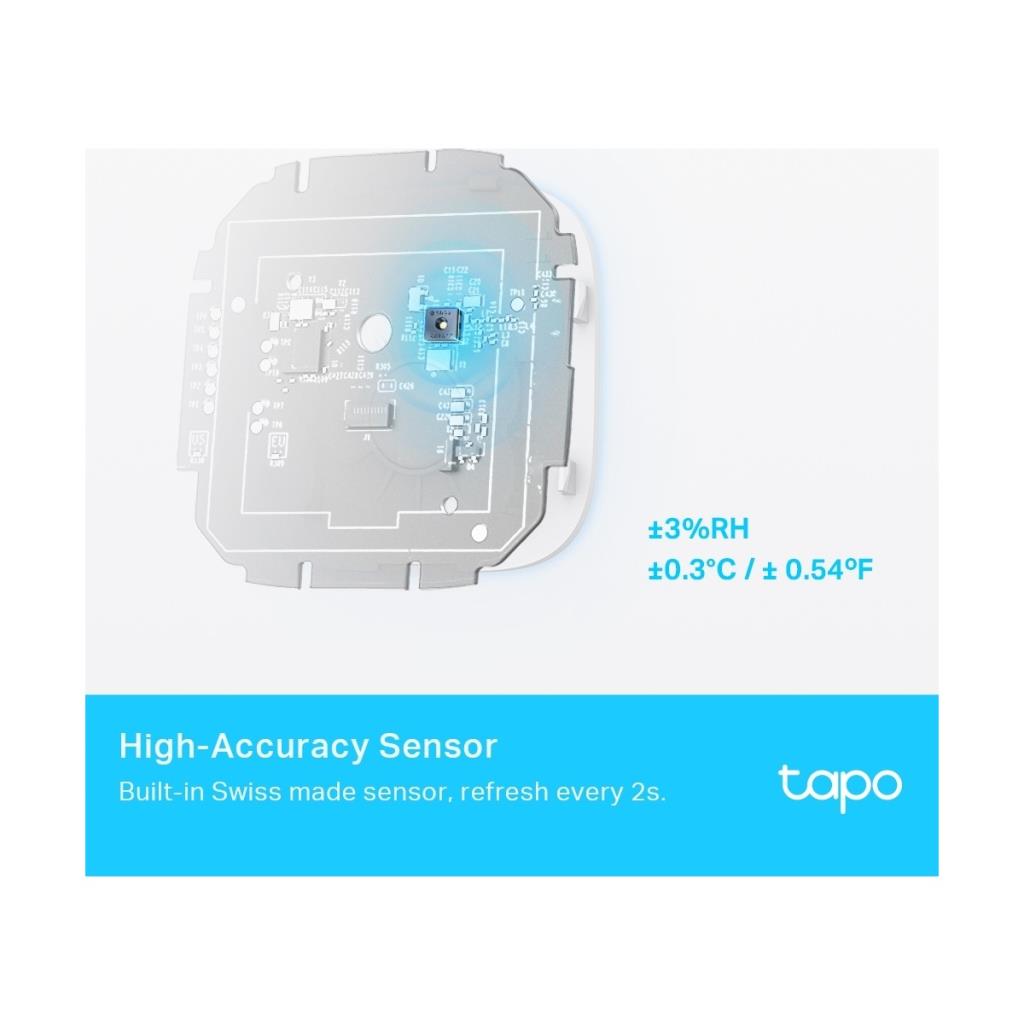 TP-Link Tapo T315 Akıllı Sıcaklık ve Nem Ölçer Termometre