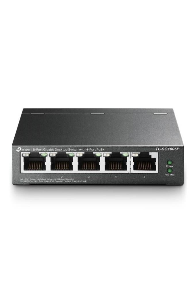 TP-Link TL-SG1005P 5 Port 10/100/1000 Mbps Gigabit Switch