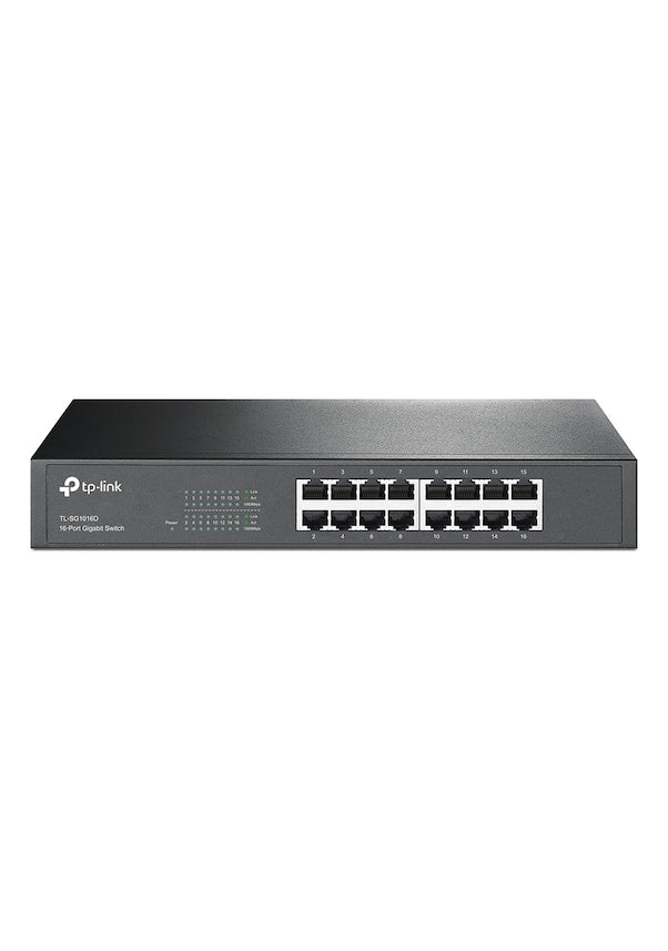 TP-Link TL-SG1016D 16 Port 10/100/1000 Mbps Gigabit Switch