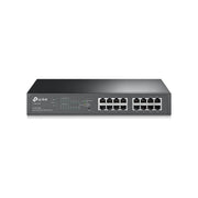 TP-LINK TL-SG1016PE, 16-Port Gigabit Easy Smart 8 Port PoE Destekli Switch