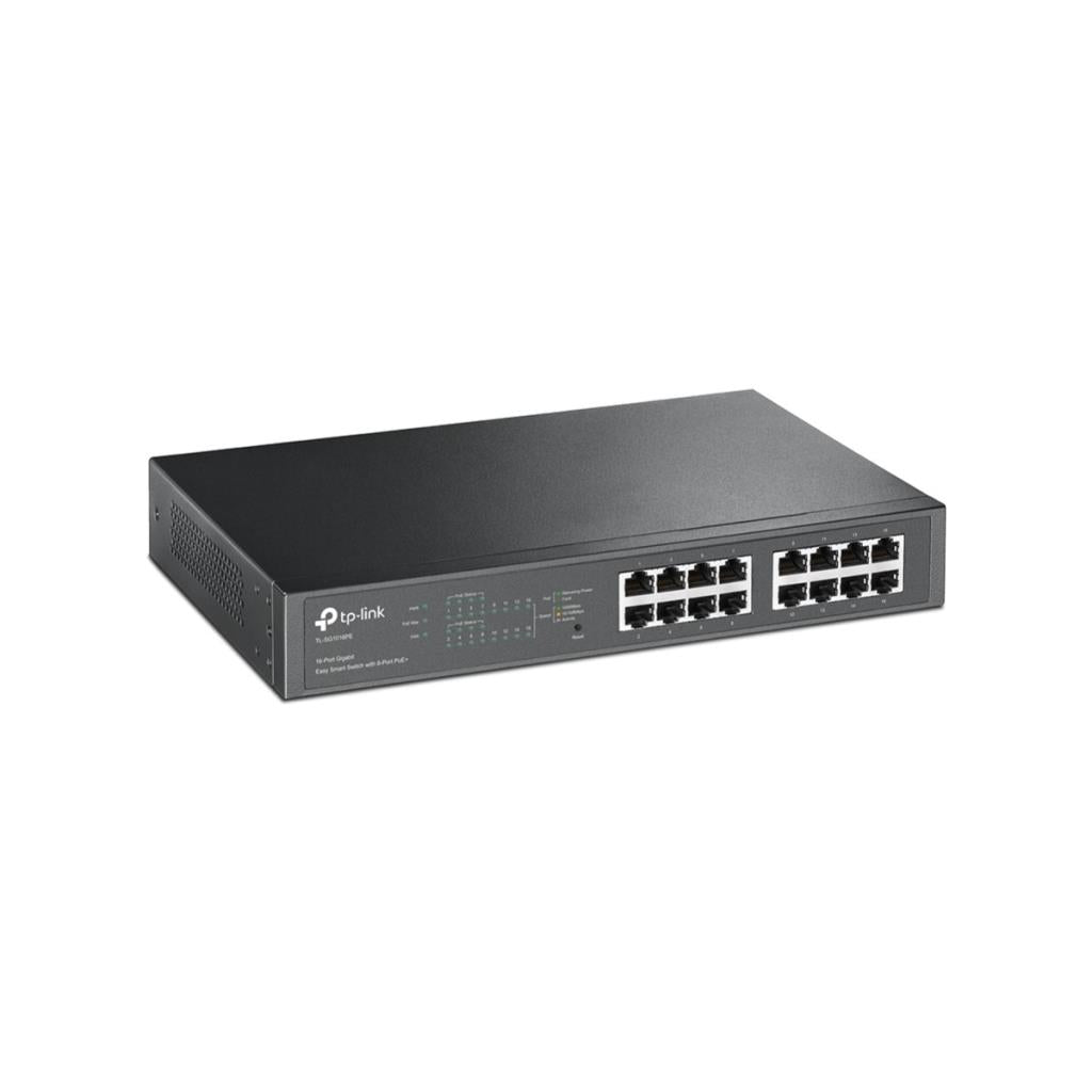 TP-LINK TL-SG1016PE, 16-Port Gigabit Easy Smart 8 Port PoE Destekli Switch