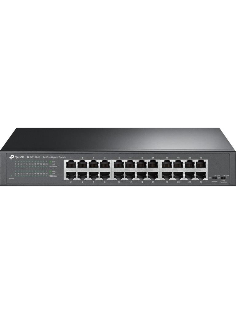 TP-Link TL-SG1024D 24 Port 10/100/1000 Mbps Gigabit Switch Outlet