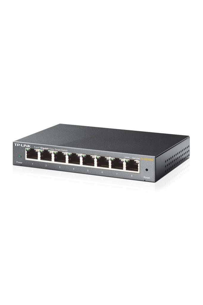 TP-Link TL-SG108E 8 Port 10/100/1000 Mbps Gigabit Switch