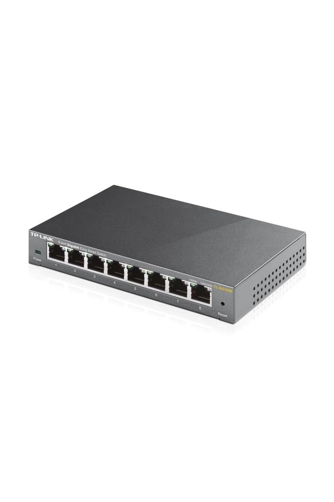 TP-Link TL-SG108E 8 Port 10/100/1000 Mbps Gigabit Switch