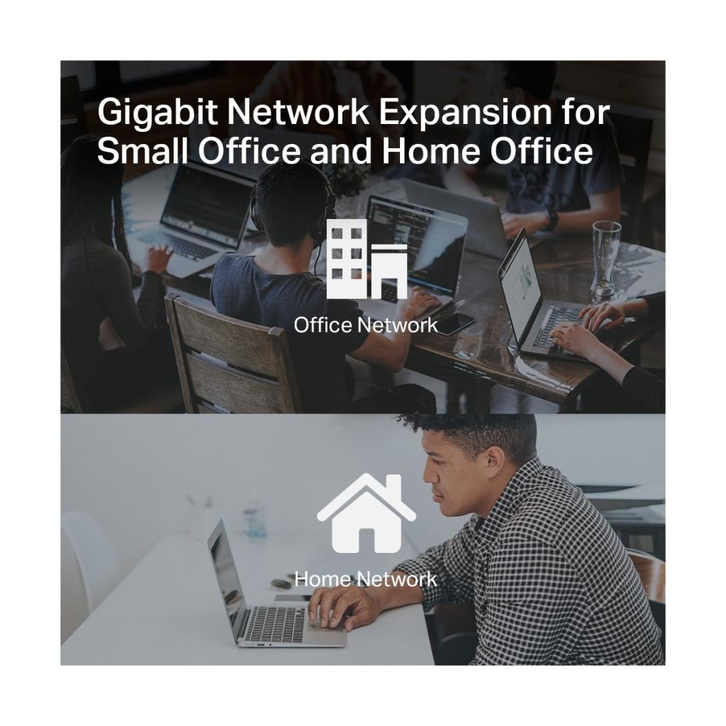 TP-Link TL-SG108 8 Port 10/100/1000 Mbps Gigabit Switch Teşhir