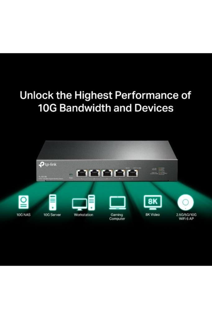 TP-Link TL-SX105 5 Port 10/100/1000 Mbps Gigabit Switch