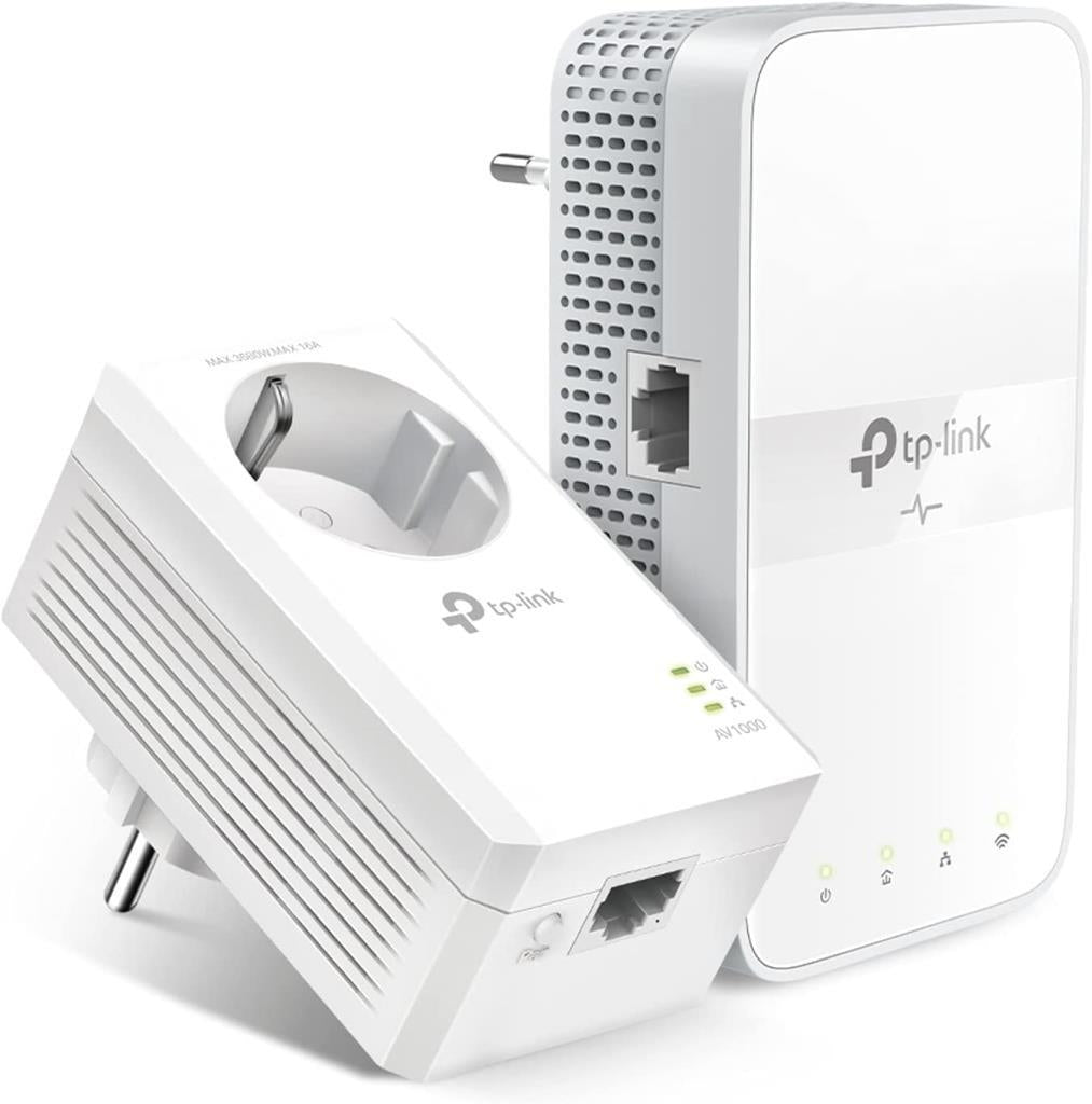 TP-Link TL-WPA7617, AV1000 Gigabit AC1200 Mbps Wi-Fi Powerline Adaptör Kiti