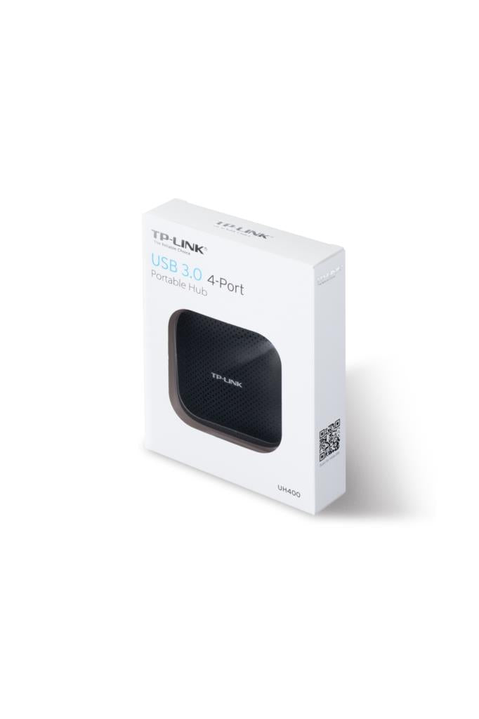 TP-Link UH400, 5Gbps Transfer Hızlı Tak ve kullan 4-Port USB 3.0 Hub Outlet