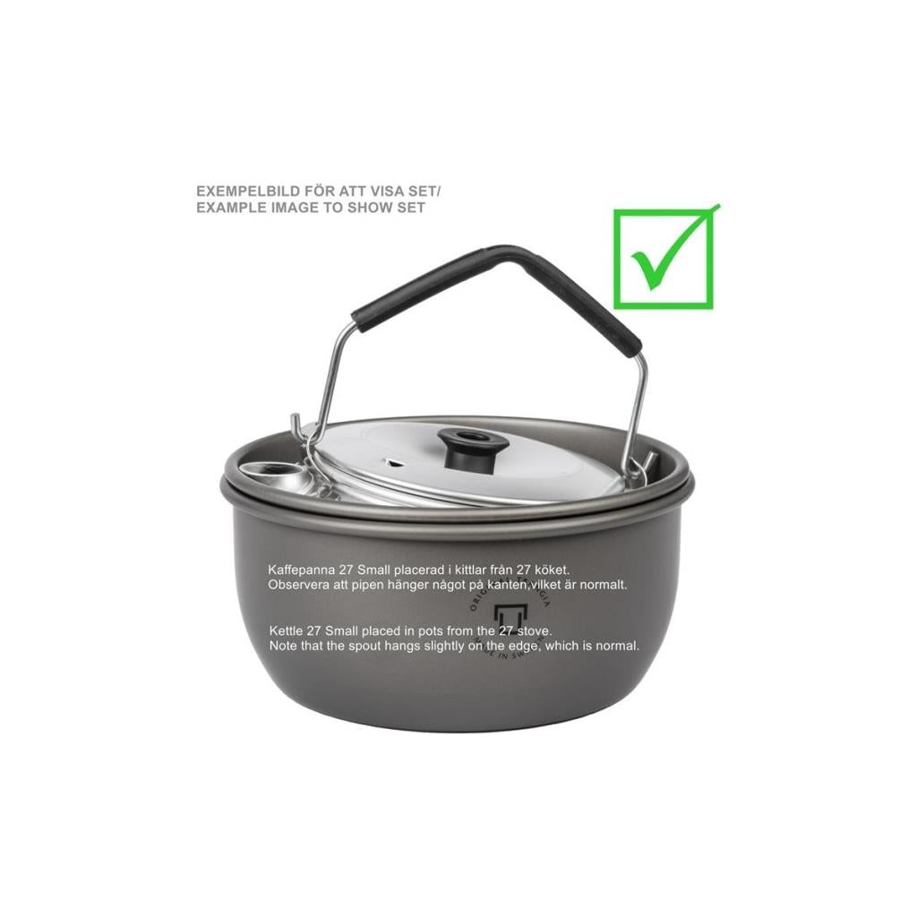 Trangia Trangiakök 25-4 UL 4 Parçalı Tencere Seti 5