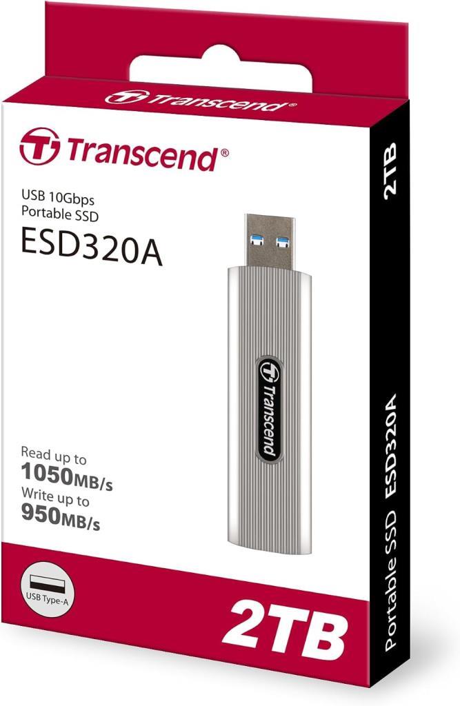 Transcend TS2TESD320A USB 3.2 2 TB Taşınabilir SSD - OUTLET
