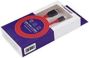 Tronsmart ATC5 1 m Örgülü Type-C to USB Şarj ve Data Kablosu - TEŞHİR