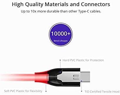 Tronsmart ATC5 1 m Örgülü Type-C to USB Şarj ve Data Kablosu - TEŞHİR