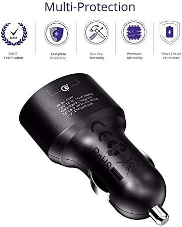 Tronsmart CC2TF Çift USB Çıkışlı QC 3.0 Hızlı Araç Şarj Cihazı - TEŞHİR