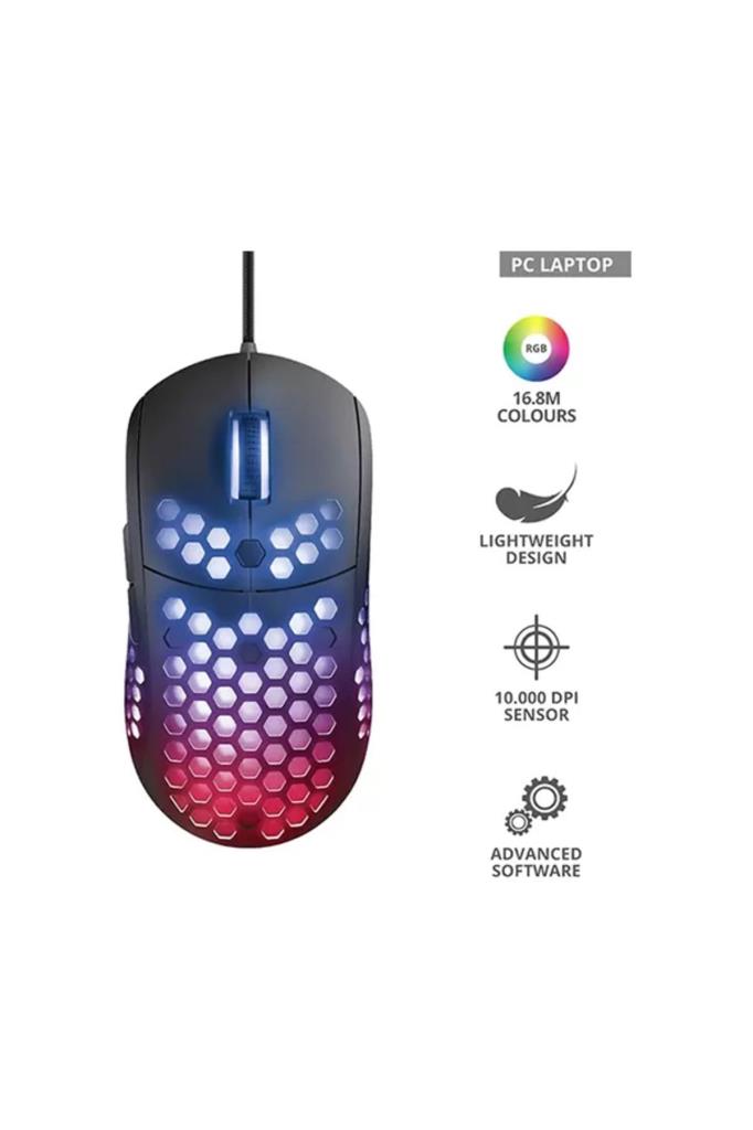 Trust GXT 960 Kablolu Optik Oyuncu Mouse Teşhir
