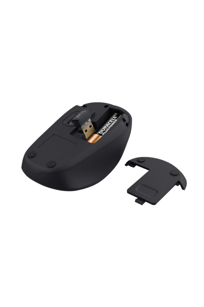 Trust 24549 Sessiz Kablosuz Mouse Gri