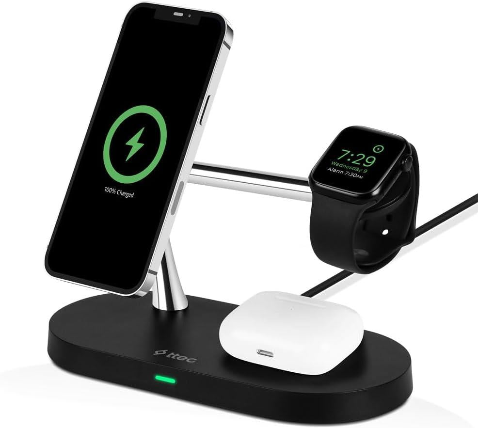 Ttec 2KS26 AirCharger Quattro M 4in1 MagSafe Kablosuz Şarj Aleti