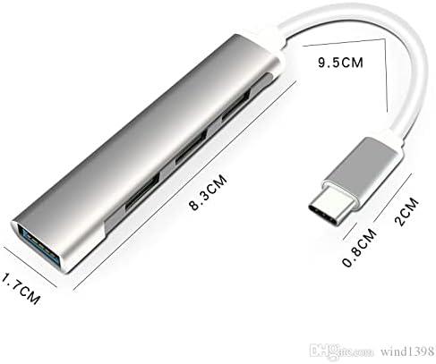 Type-C Usb 3.1 Den 4 Adet Usb 3.0 Hub Otg Çoğaltıcı Adaptörü C809 Outlet