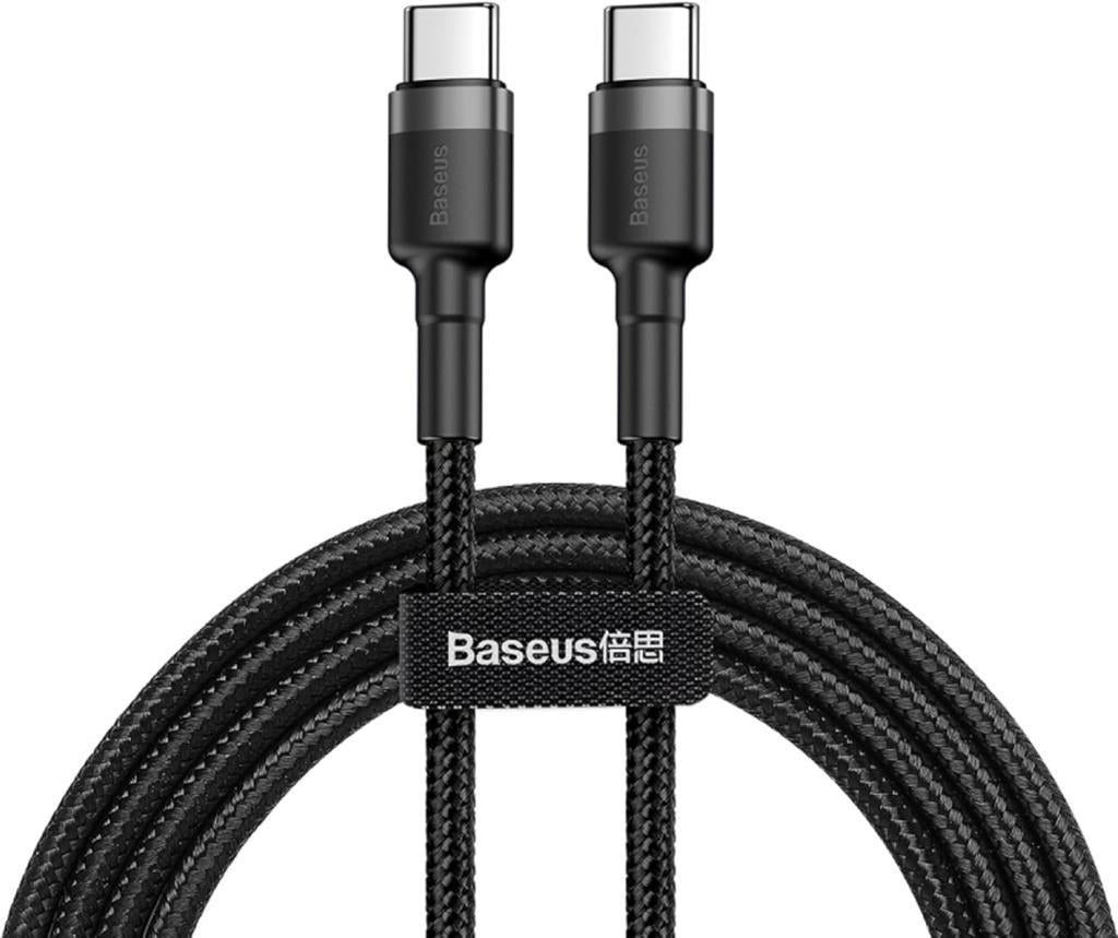 Baseus Cafule Series 1 m Type-C to Type-C Hızlı Şarj Kablosu Outlet