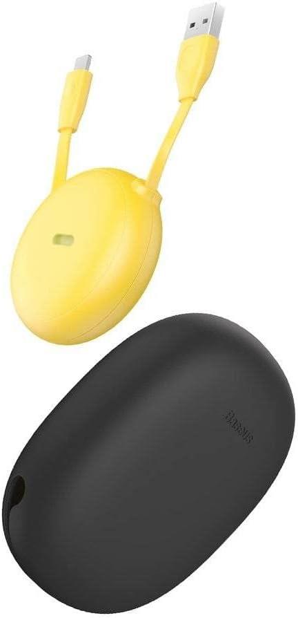 Baseus Lets Go Little 1 m 2A USB to Lightning Makaralı Data ve Şarj Kablosu Outlet