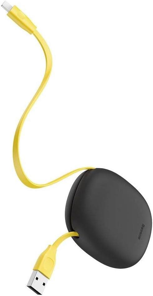 Baseus Lets Go Little 1 m 2A USB to Lightning Makaralı Data ve Şarj Kablosu Outlet