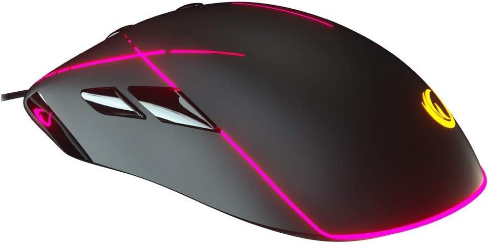 Rampage GEAR-X SMX-R115 RGB Makrolu Ergonomik Optik Kablolu Oyuncu Mouse Teşhir