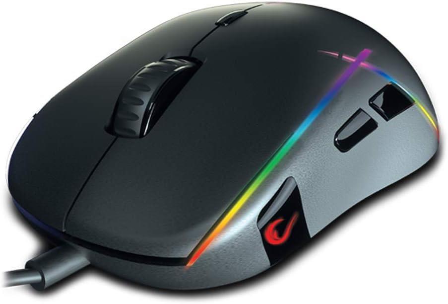 Rampage GEAR-X SMX-R115 RGB Makrolu Ergonomik Optik Kablolu Oyuncu Mouse Teşhir