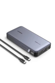 Ugreen 90597 25000 mAh Type-C Power Bank للشحن السريع مع كابل (منفذ بيع)