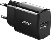 Ugreen 2.1A 10.5W USB-A Şarj Cihazı, Siyah, 50459 Teşhir