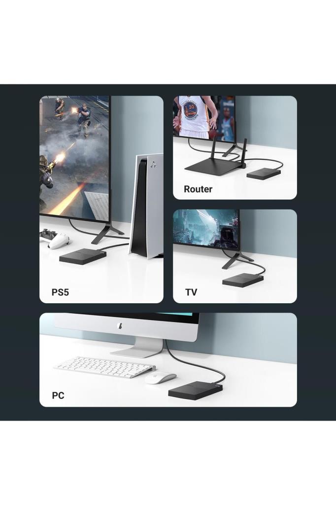 Ugreen 2.5” inch USB 3.0 UASP 5Gbps Sata Hard Disk Kutusu Outlet