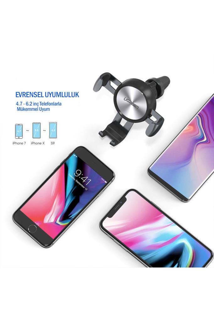 Ugreen 360 Derece Mekanik Araç Içi Telefon Tutucu Outlet