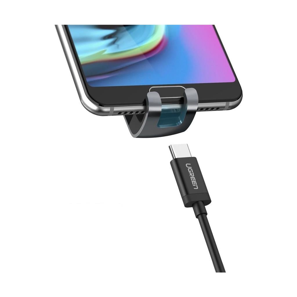 Ugreen 360 Derece Mekanik Araç İçi Telefon Tutucu Uzay Grisi