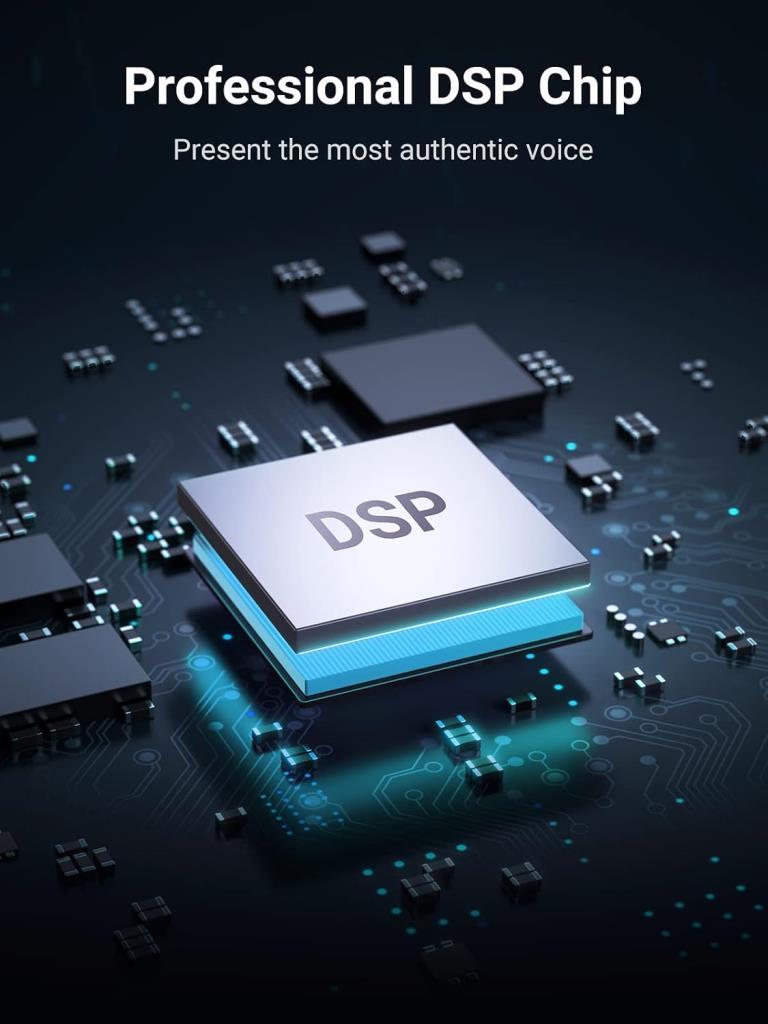 Ugreen 360° DSP Gürültü Engelleme Özellikli Yayıncı Oyuncu