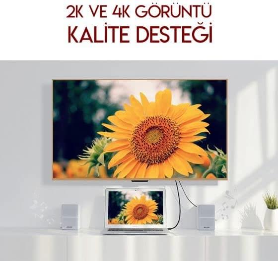 Ugreen 4K Mini Displayport HDMI Dönüştürücü Kablo, 1.5 Mt Outlet