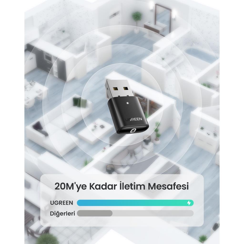 Ugreen 80889 Bluetooth Adaptör