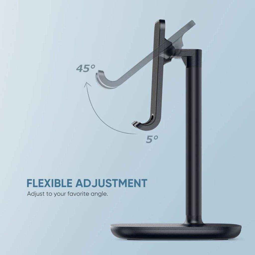 Ugreen Alüminyum Masaüstü Telefon Standı Siyah - TESHİR