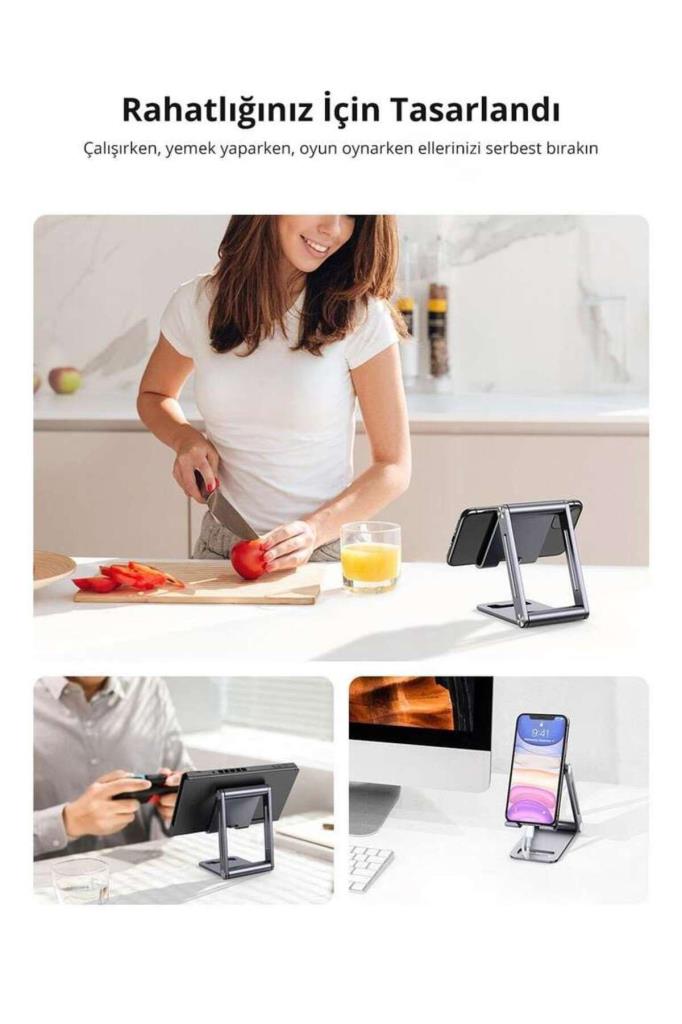 UGREEN Masaüstü Telefon Tutucu Teşhir