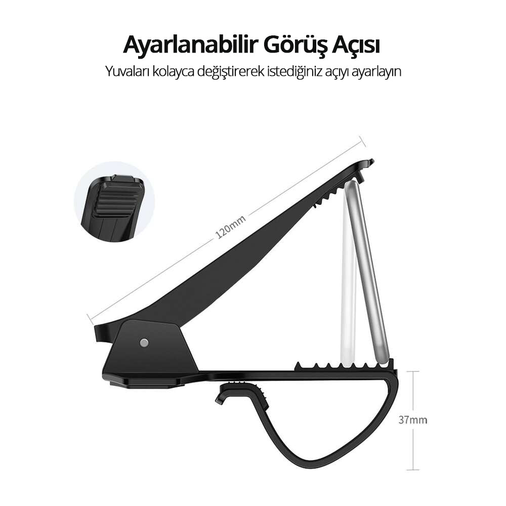 Ugreen Kadran Üstü Araç içi Telefon Tutucu