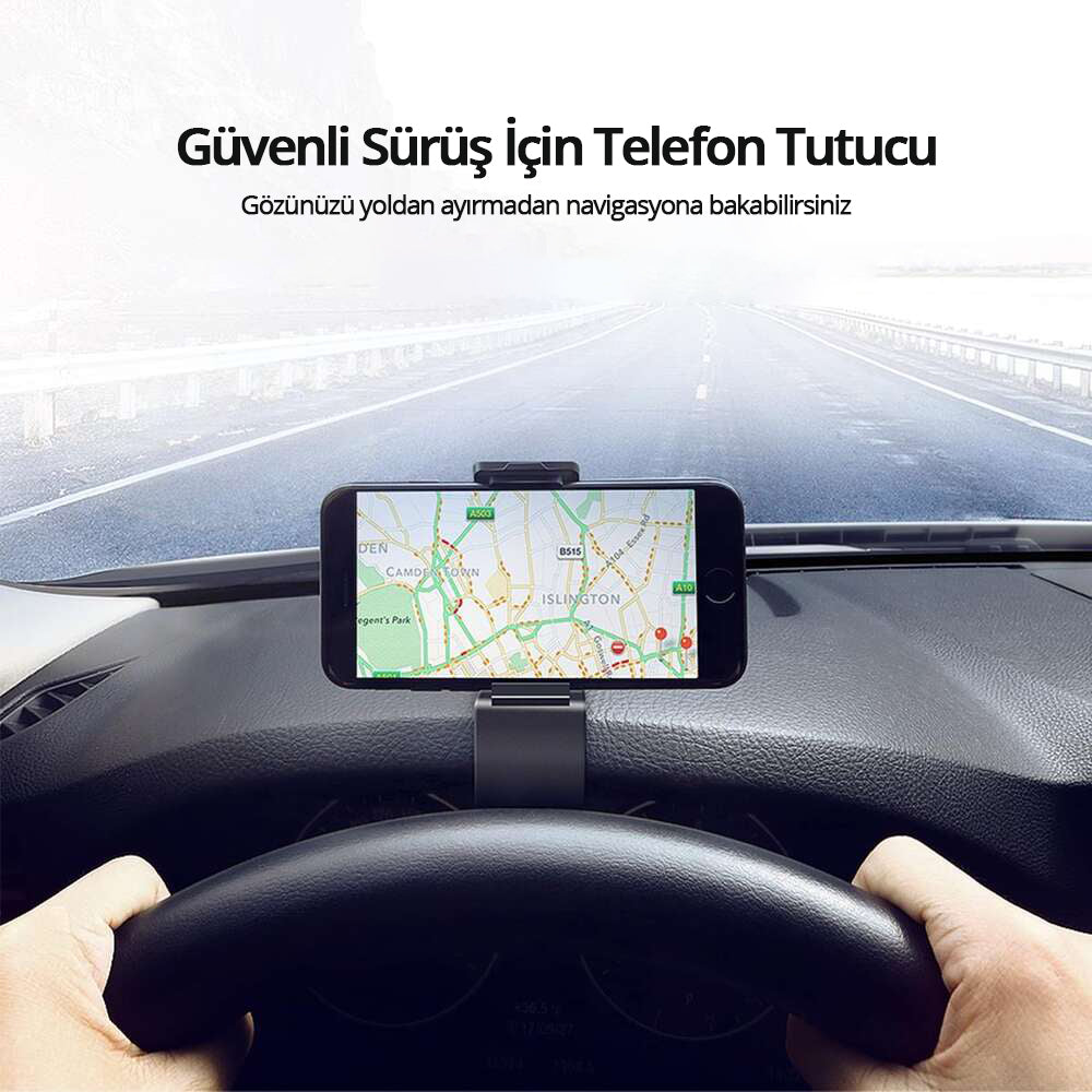 Ugreen Kadran Üstü Araç içi Telefon Tutucu