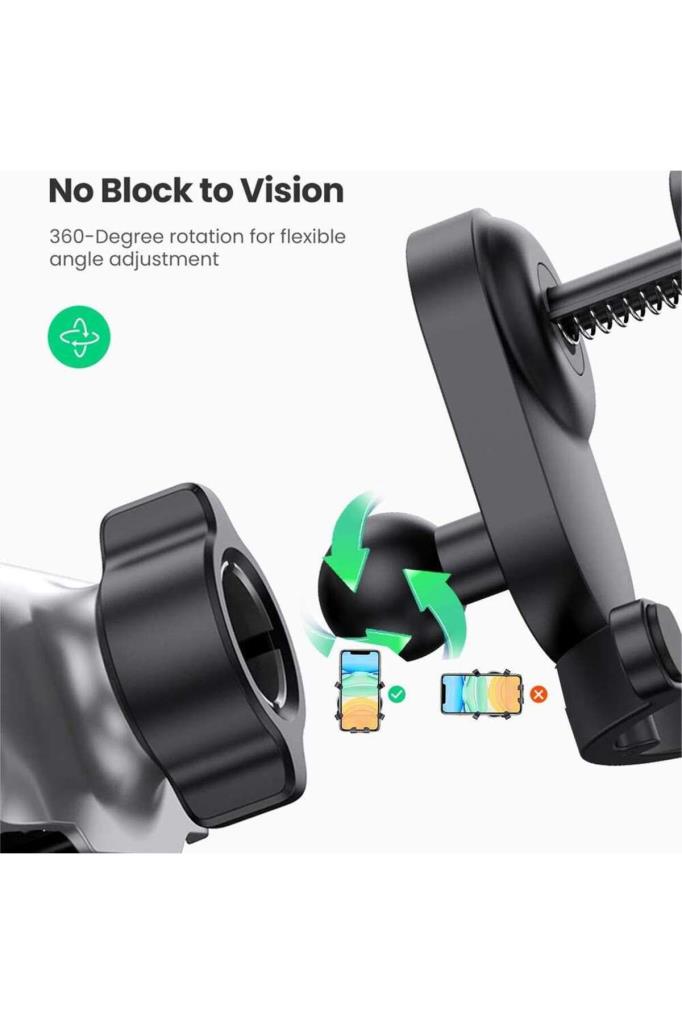 Ugreen araç cep telefonu tutucusu kancalı havalandırma araç tutucusu yerçekimi araç cep telefonu tutucusu