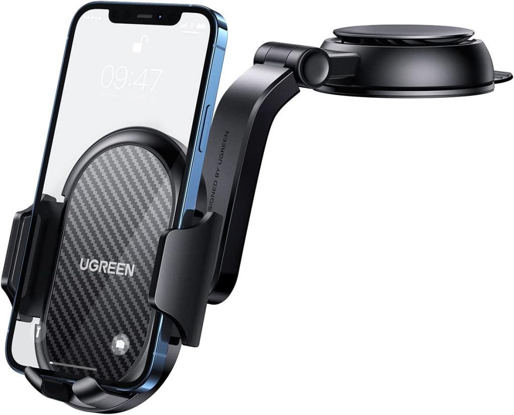 UGREEN Araç Telefonu Tutacağı Vantuz Pano Tutacağı iPhone ile Uyumlu Galaxy Redmi Xiaomi Huawei Outlet