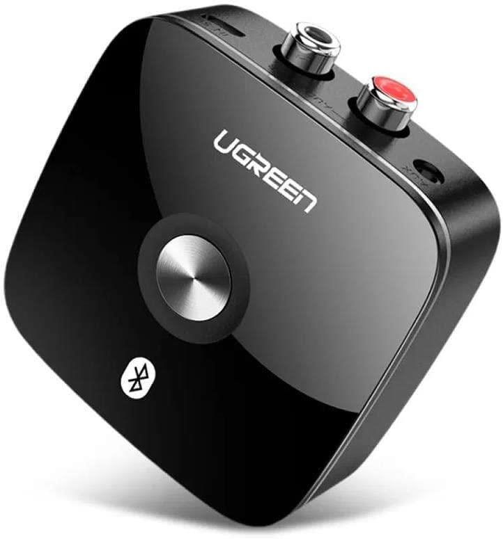 Ugreen Bluetooth 5.1 RCA Aux Ses Adaptörü, Siyah
