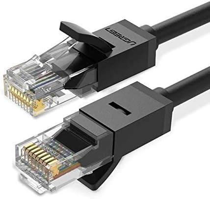 Ugreen CAT6 Ethernet Kablosu, 5 Metre, Siyah Outlet