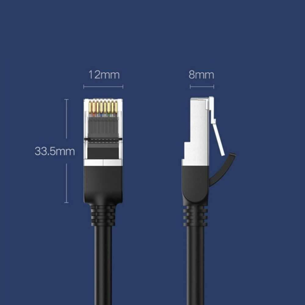 Ugreen Cat6 Bakır Metal Konnektör Ethernet Kablosu 10Metre OUTLET