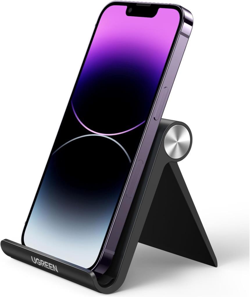 Ugreen Çok Açılı Masaüstü Telefon Standı Siyah Teşhir