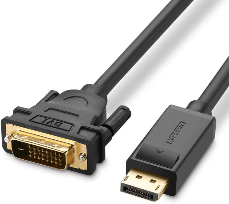 Ugreen Display Port Erkek to DVI 24+1 Erkek Görüntü Aktarma Kablosu 1.5 Metre