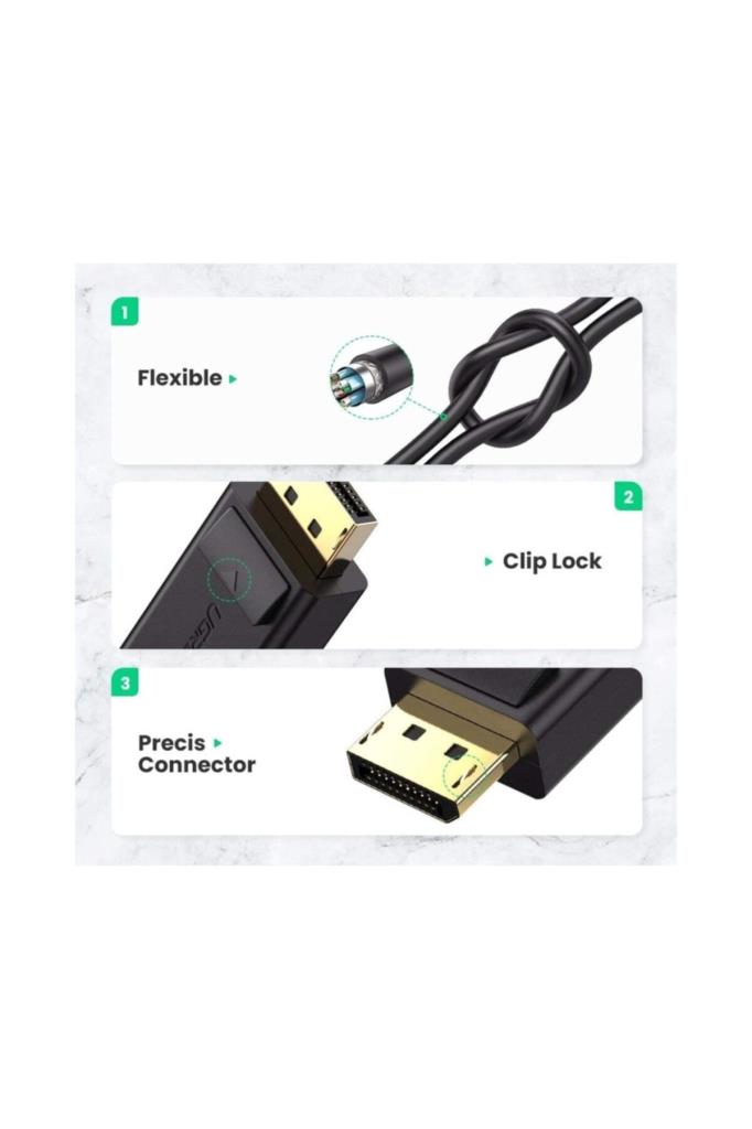Ugreen Display Port to HDMI 4K Dönüştürücü Adaptör - TEŞHİR